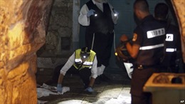 Tấn công khủng bố tại Jerusalem, 2 người chết